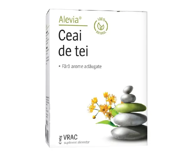 Ceai de tei, 40 g, Alevia