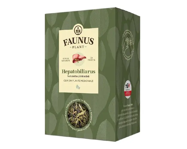 Ceai Hepatobiliarus, 90 g, Faunus Plant