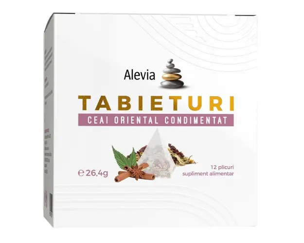 Ceai oriental condimentat Tabieturi, 12 plicuri, Alevia