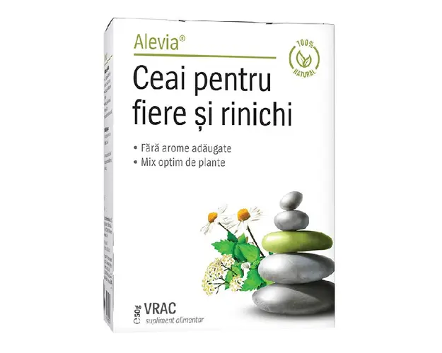 Ceai pentru fiere si rinichi, 50 g, Alevia