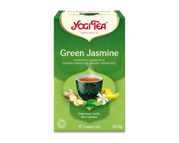 Ceai verde de iasomie, 17 plicuri, Yogi Tea