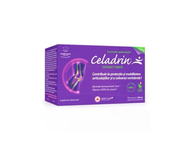 Celadrin Extract Forte, 500 mg, 60 capsule, Good Days Therapy