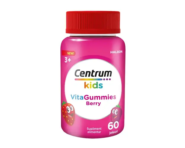 Centrum Kids VitaGummies Berry, 60 jeleuri, Haleon