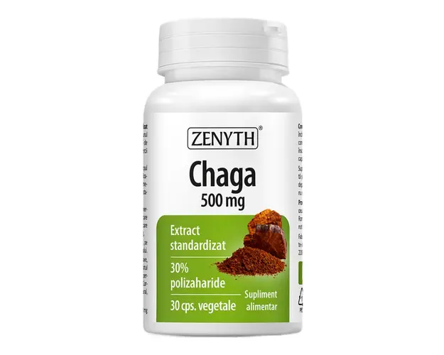 Chaga, 500 mg, 30 capsule, Zenyth