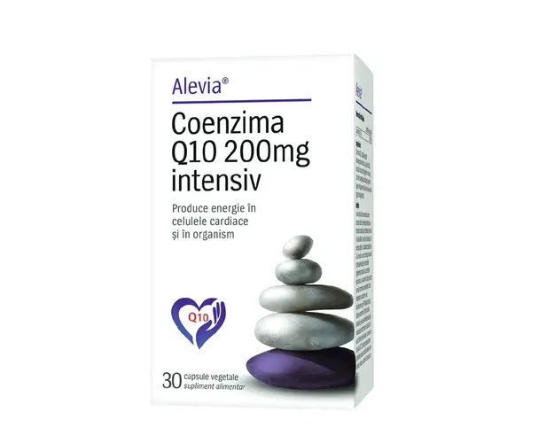 Coenzima Q10 Intensiv 200mg, 30 comprimate, Alevia