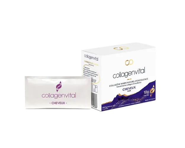 Colagen marin Peptide Hair, 15 plicuri, Vita Recherche