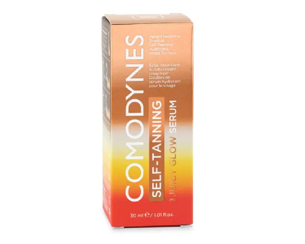 Ser autobronzant pentru ten THE JUICY GLOW, 30ml, Comodynes 