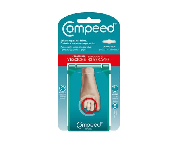 COMPEED Plasturi interdigitali pentru basici x 8 buc