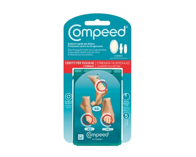 COMPEED Plasturi mixt pentru basici x 5 buc
