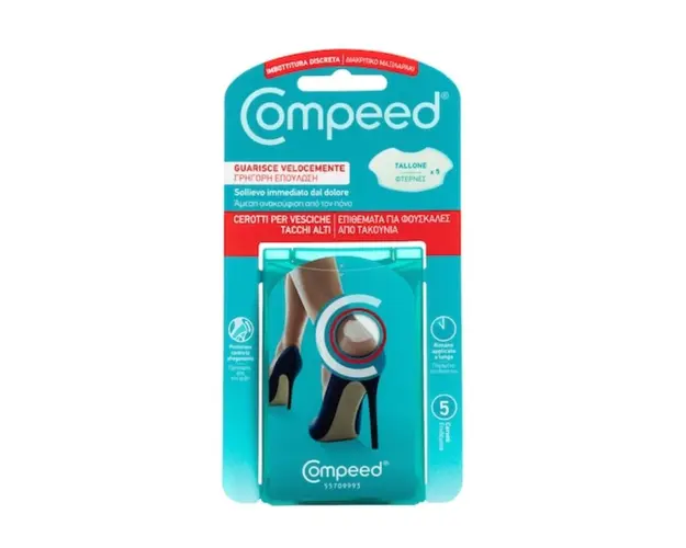 COMPEED Plasturi pentru basicile provocate de pantofii cu toc x 5 buc