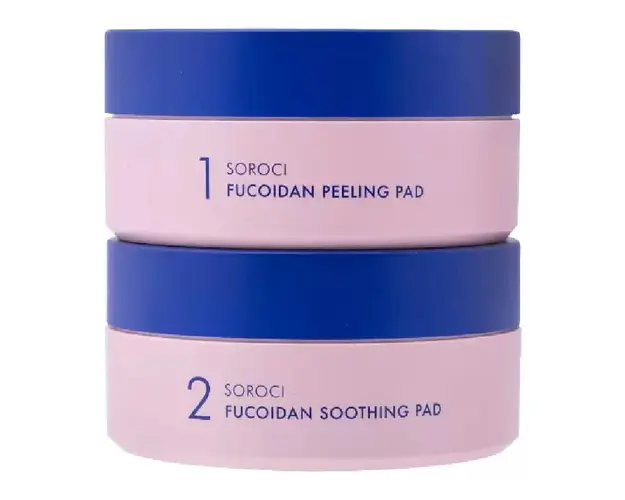 Comprese exfoliante Fucoidan Peeling and Soothing Pad, 70 bucati, Soroci