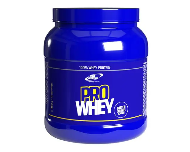 Concentrat proteic PRO WHEI, caramel sarat, 450g, Pro Nutrition