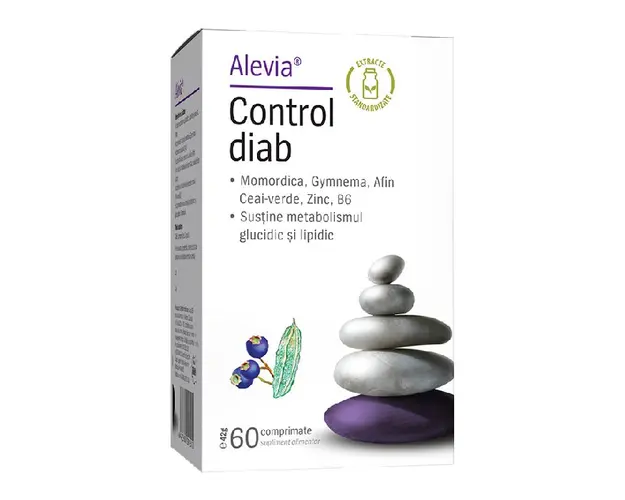 Control Diab, 60 comprimate, Alevia