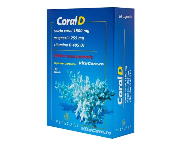 Coral D, 30 capsule VITACARE