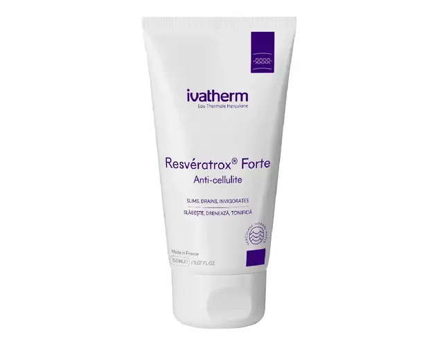 Crema anticelulitica Resveratrox Forte, 150 ml, Ivatherm