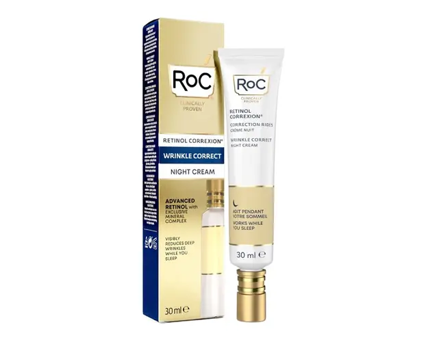 Crema antirid de noapte Retinol Correxion, 30ml, RoC Skincare