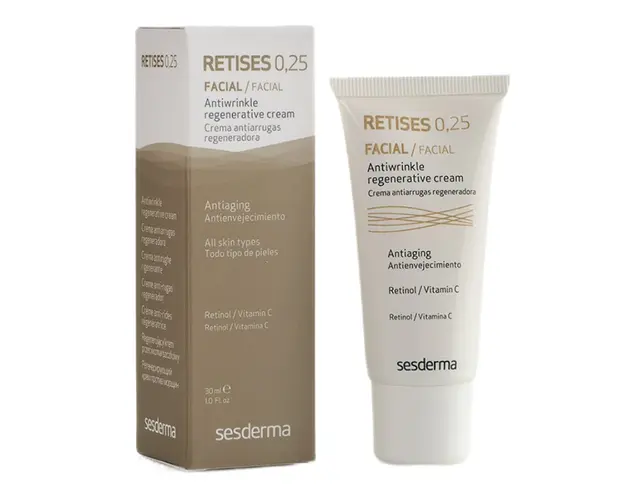 Crema antirid de noapte 0.25 Retises, 30 ml, Sesderma