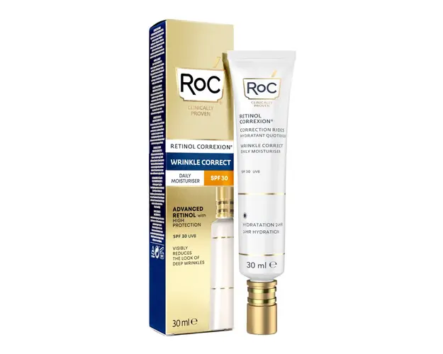 Crema antirid de zi SPF30 Retinol Correxion, 30 ml, RoC Skincare