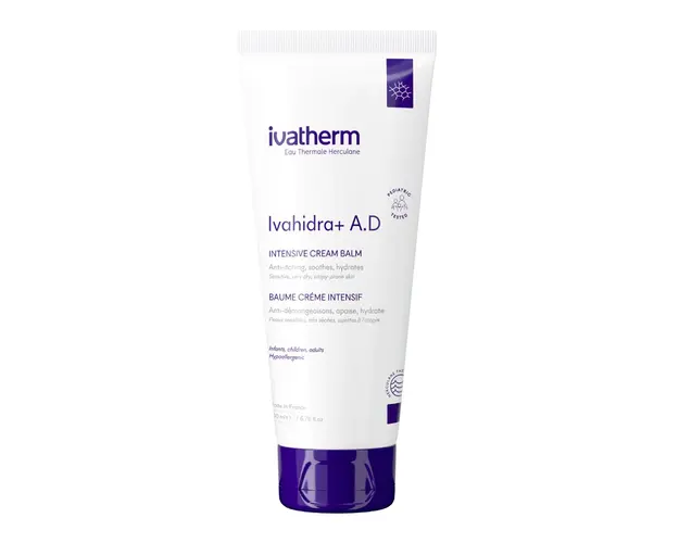 Crema balsam intens emolienta, 200ml, Ivahidra+ AD,Ivatherm