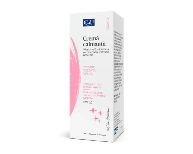 Crema calmanta cu SPF10 , Q4U, 40 ml, Tis Farmaceutic