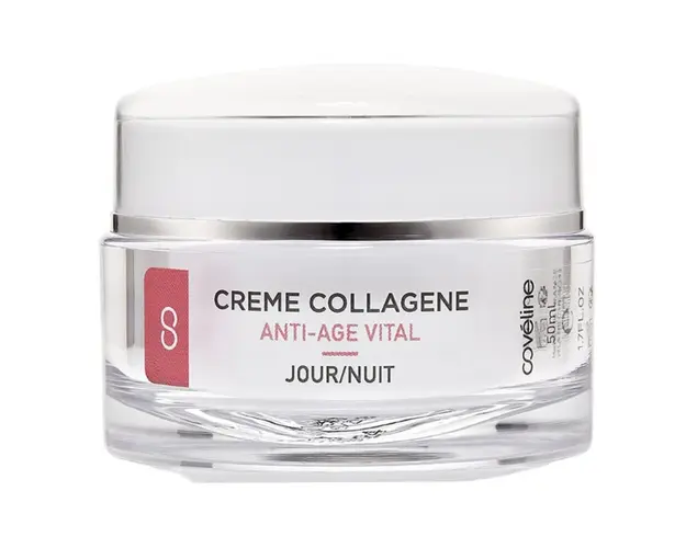 Crema de fata cu colagen Anti-Age Vital, 50 ml, Coveline