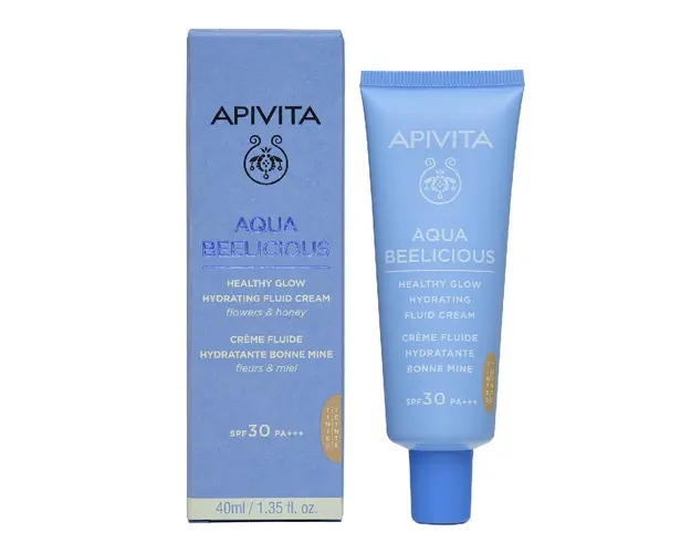 Crema coloranta SPF30 Aqua Beelicious, 40 ml, Apivita