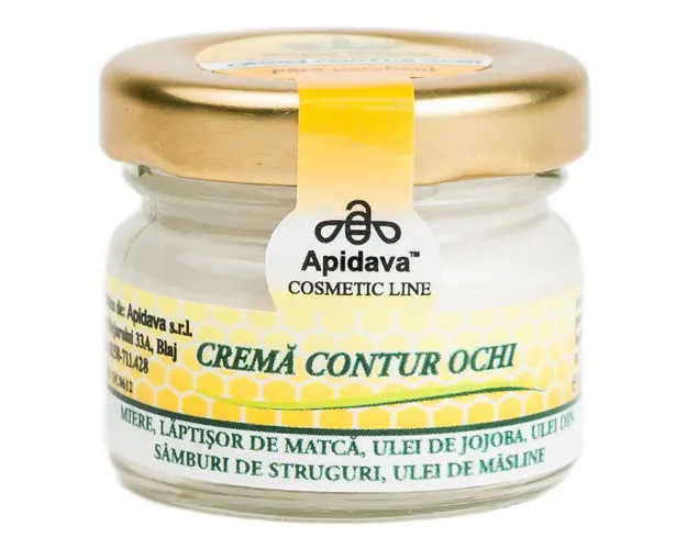 Crema contur ochi, 30 ml, Apidava