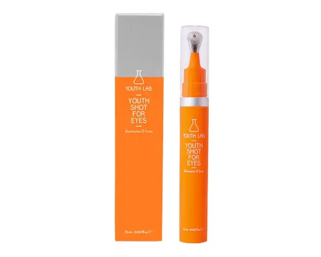 Crema contur ochi cu aplicator ergonomic pentru lifting instant, 15 ml, Youth Lab