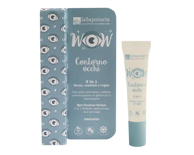 Crema conturul ochilor 3 in 1, 15ml, La Saponaria