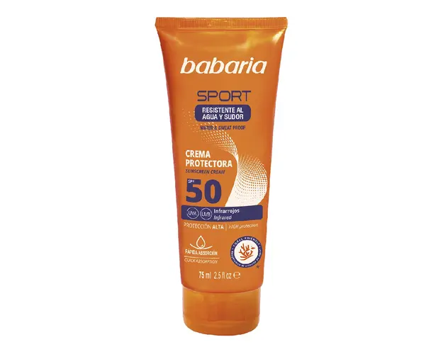 Crema cu SPF 50 Sport Sun Cream, 75ml, Babaria