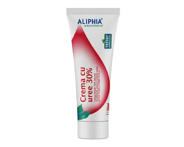 Crema cu uree 30% cu miros de tei, 50ml, Aliphia