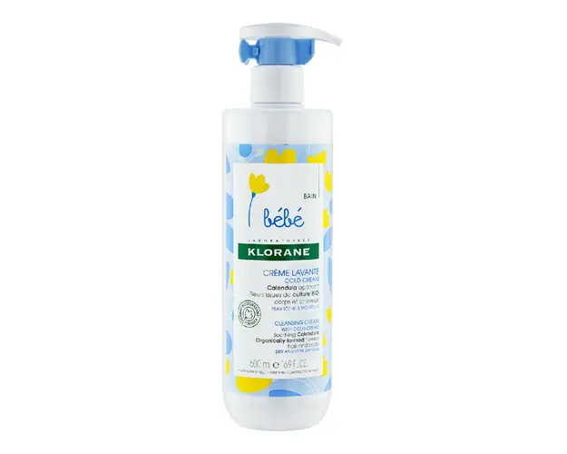 Crema curatare Coldcream, 500 ml, Klorane Bebe
