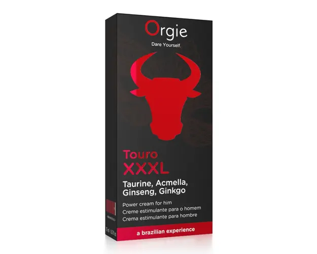 Crema de amplificare a erectiei Touro XXXL, 15 ml, Orgie