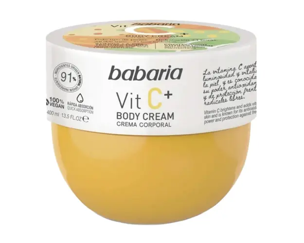 Crema de corp cu Vitamina C, 400 ml, Babaria