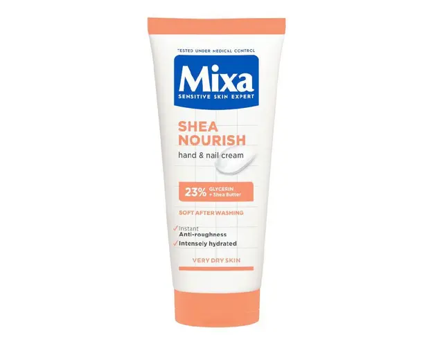 Crema de maini pentru piele foarte uscata Shea Nourish, 100 ml, Mixa