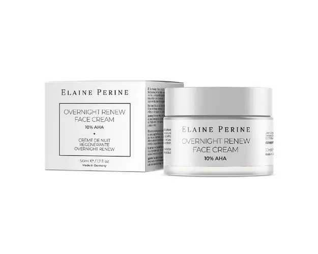 Crema de noapte pentru fata cu 10% AHA, 50ml, Elaine Perine