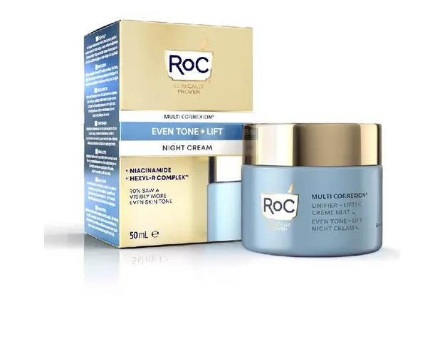 Crema de noapte Multi Correxion Even Tone + Lift, 50ml, RoC Skincare