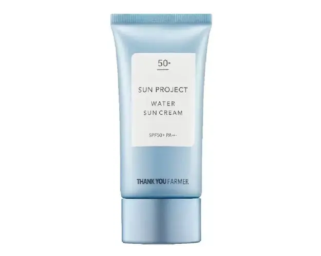 Crema protectie solara SPF 50+ Sun Project Water, 50ml, Thank You Farmer