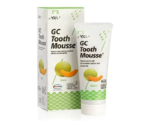 Crema dentara cu aroma de pepene galben Tooth Mousse, 40 g, GC Dental