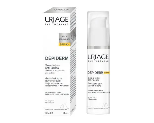 Crema depigmentanta SPF50+ Depiderm, 30 ml, Uriage