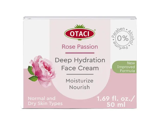 Crema de fata cu hidratare profunda Rose Passion, 50 ml, OTACI