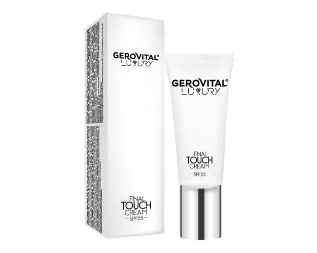 Crema final touch SPF 25, Luxury, 30 ml, Gerovital
