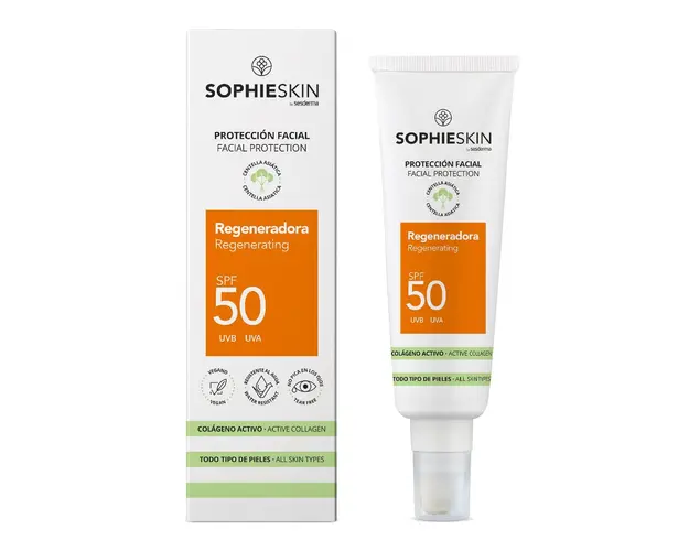 Crema Fotoprotectie Regeneratoare, Spf50, 50ml, Sophieskin 