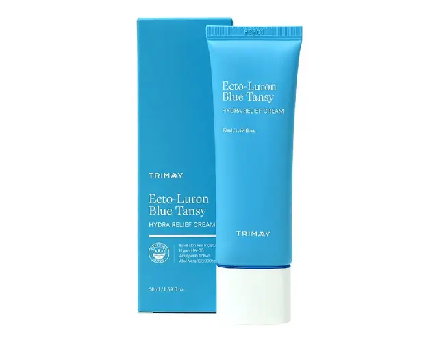 Crema hidratanta calmanta pentru fata, Ecto-Luron Blue Tansy Hydra Relief, 50 ml, Trimay