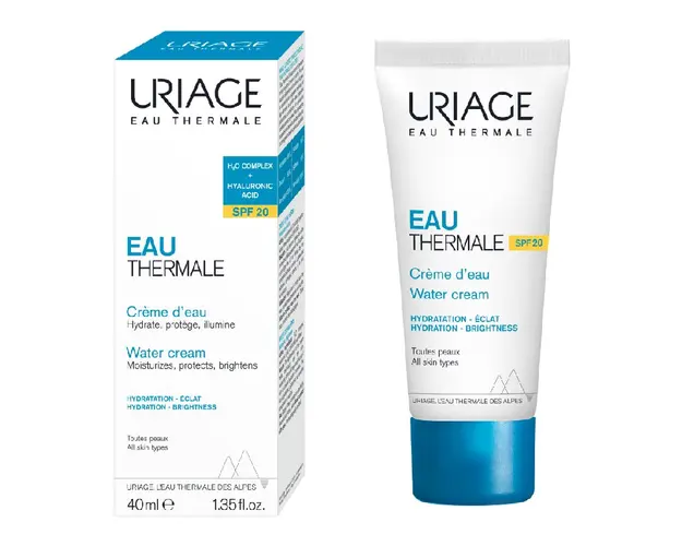 Crema hidratanta cu SPF 20 Eau Thermale, 40 ml, Uriage