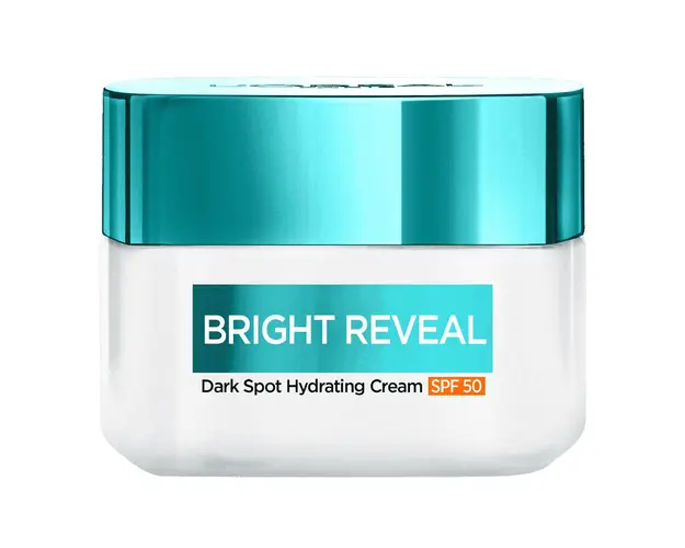 Crema hidratanta de zi pentru pete pigmentare cu SPF50+, Bright Reveal, 50 ml, LOreal