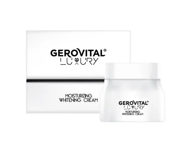 Crema hidratanta pentru albire Luxury, 50 ml, Gerovital
