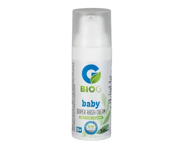 Crema organica pentru zona scutecului BABY, 50 ml, BIO G 