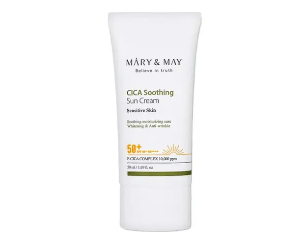 Crema pentru protectie solara cu centella asiatica SPF50+ PA++++, 50ml, Mary and May