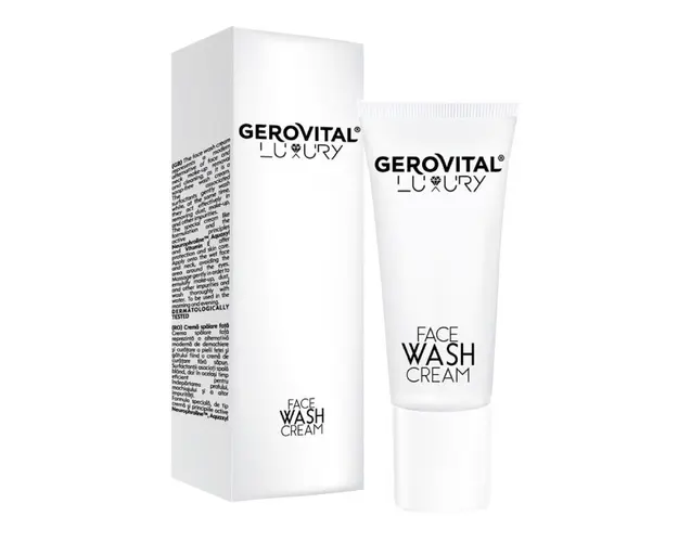Crema pentru spalarea fetei Luxury, 100 ml, Gerovital
